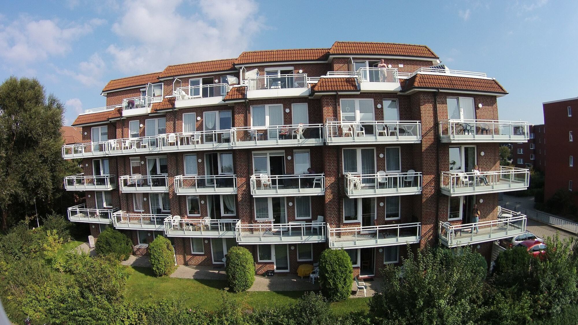 Ferienwohnung Residenz Albatros Cuxhaven Exterior foto